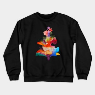 Rainbow Tree Crewneck Sweatshirt